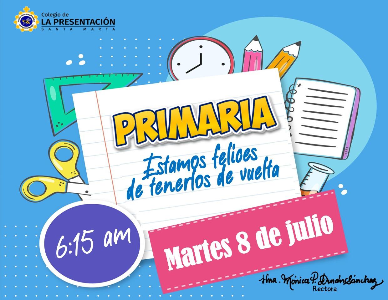 Entrada Estudiantes Primaria