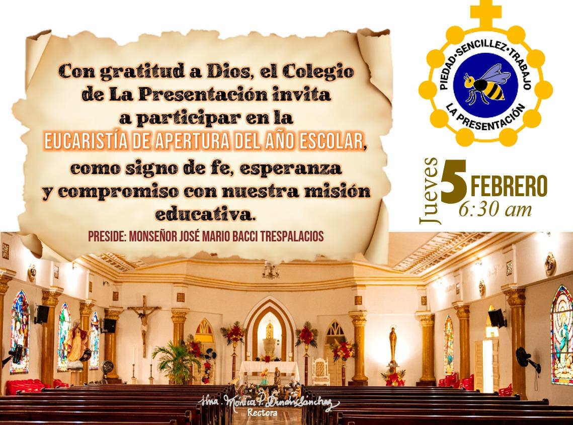 Eucaristía Apertura Año Escolar