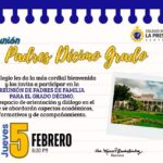 Reunión Padres Decimo Grado